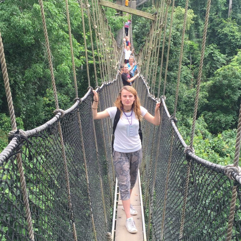 Kakum National Park canopy walkway